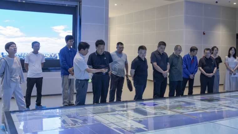 白银市委常委、市纪委书记董兆生一行到刘化化工公司调研指导工作
