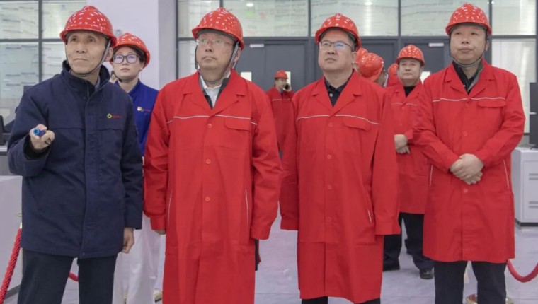 白银市领导到刘化化工公司调研指导工作