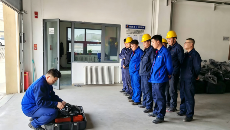 公司开展正压式空气呼吸器专项培训